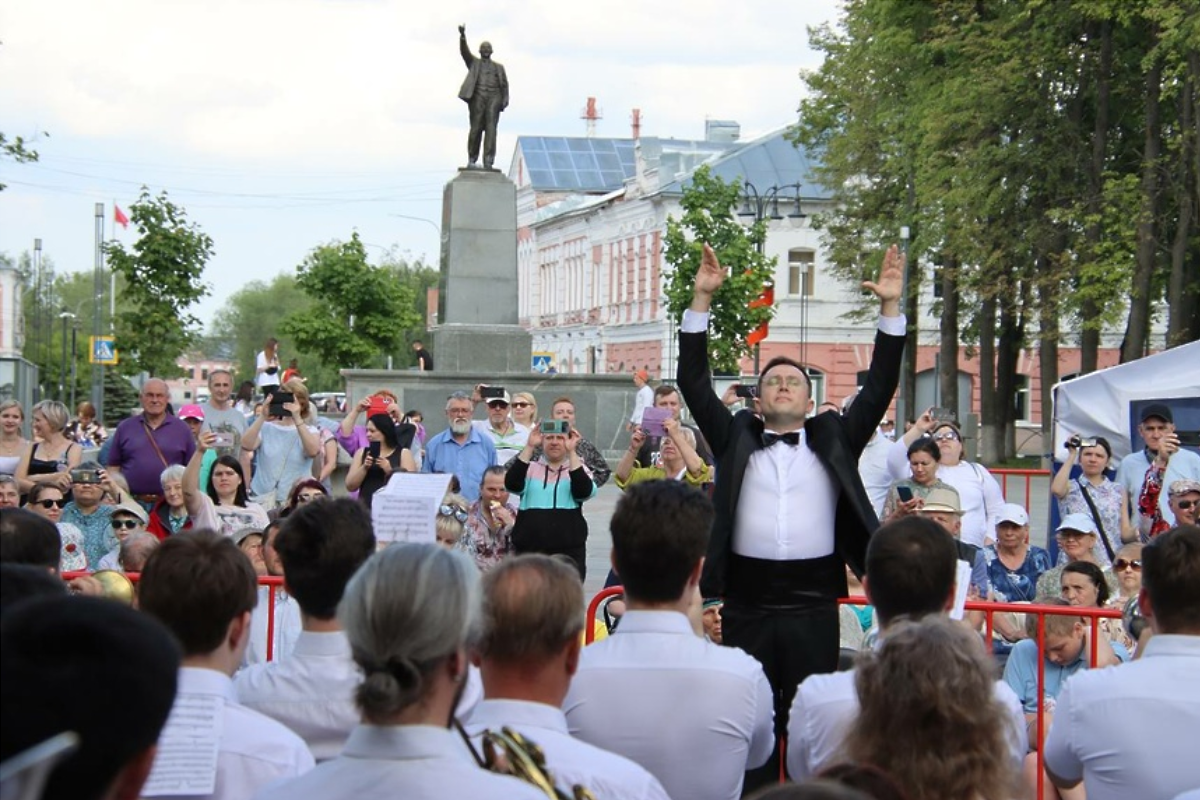 В Егорьевске состоялся областной фестиваль «Играй на улице, оркестр!»