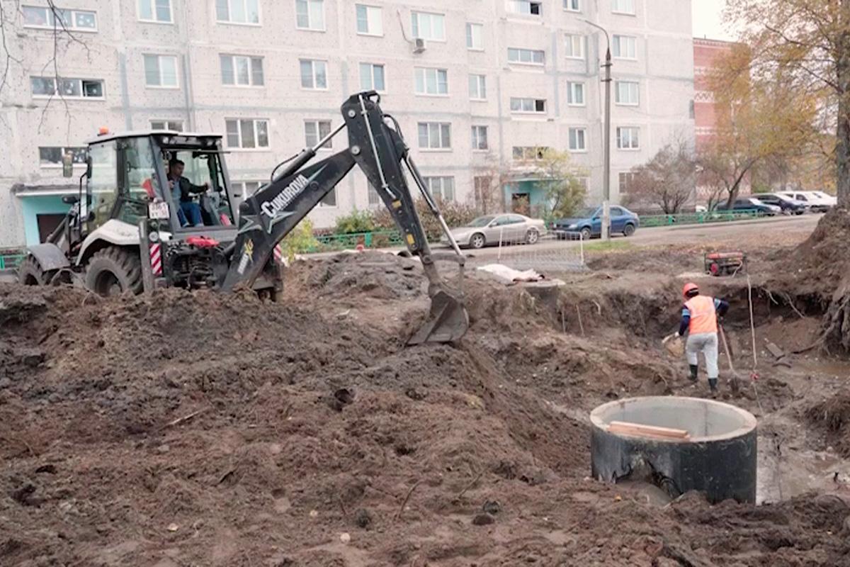 Глава Орехово-Зуевского округа Руслан Заголовацкий: Ремонт коллектора в Куровском завершится до конца года