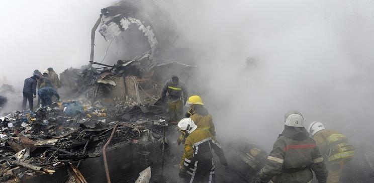 Число жертв крушения Boeing под Бишкеком увеличилось до 39 человек