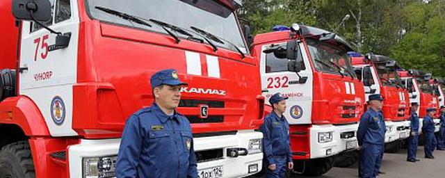 В Красноярском крае создадут 17 новых пожарно-спасательных частей