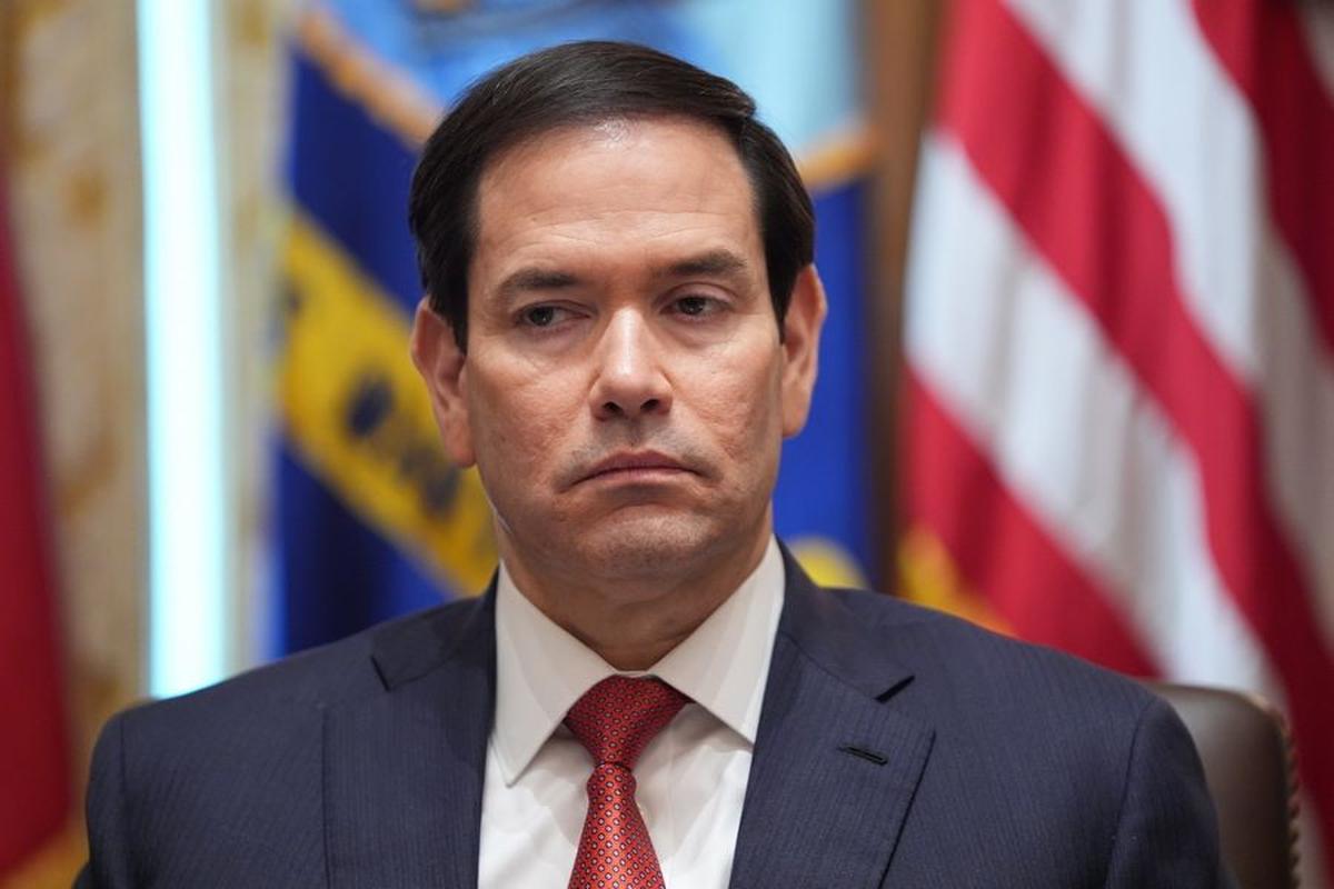 Рубио выступил на пресс-конференции по итогам встречи с главами МИД G7