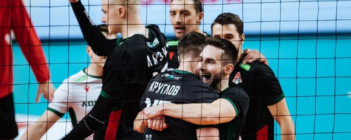 Волейболисты из «Локомотива» уверенно одержали в гостях пятую победу подряд в Суперлиге