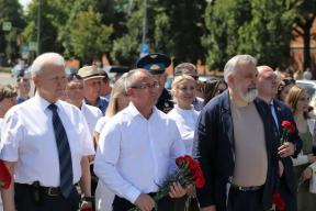 Спикер Гордумы Евгений Чинцов: В Нижнем Новгороде почтили память Валерия Чкалова в честь 90-летия легендарного перелета по маршруту «Москва — остров Удд»