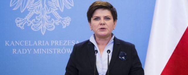 Премьер Польши считает «проблемой для ЕС» проект «Северный поток-2»