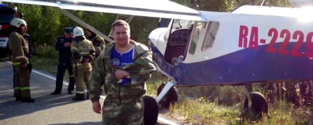 В Коми наказали пилота-любителя, который посадил самолёт на автотрассу