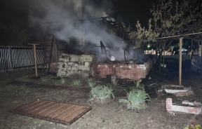 В Волгоградской области ревнивец устроил пожар и дотла сжег дом бывшей жены