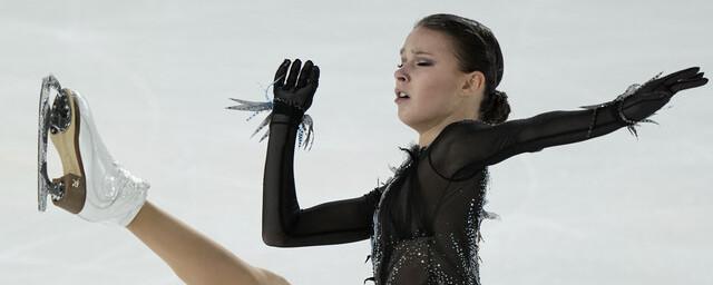 Shcherbakova of Russia leads after the short program at the French Grand Prix of Figure Skating