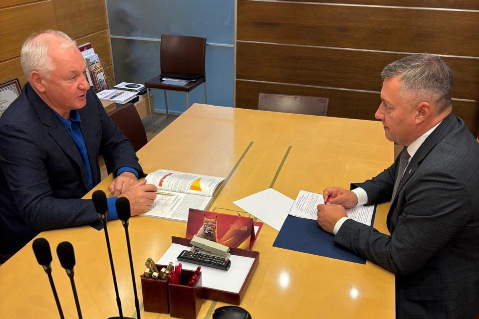 Губернатор Игорь Кобзев обсудил с руководством АО «Высочайший» GV Gold развитие золотоизвлекательной фабрики ГОКа «Светловский»