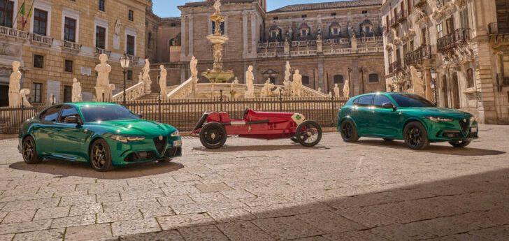 Alfa Romeo презентовала Giulia и Stelvio в версии Quadrifoglio 100th Anniversary