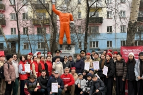 Космос рядом: в Кызыле «Первые» запустили проект «Патриоты Тувы» и вспомнили земляка на МКС