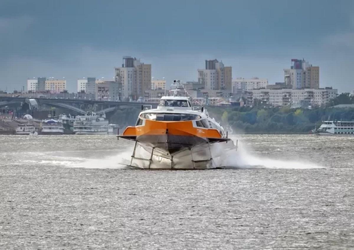 Нижегородские суда на подводных крыльях изменили график движения