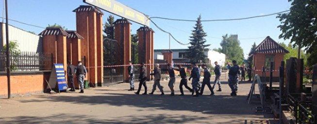 В Москве арестованы пятеро участников драки на Хованском кладбище