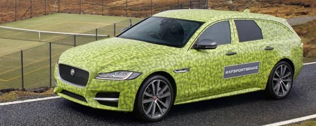 Универсал Jaguar XF Sportbrake нового поколения представят в июне