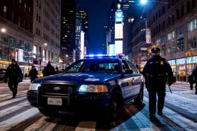 В Нью-Йорке автомобиль несколько раз врезался в синагогу