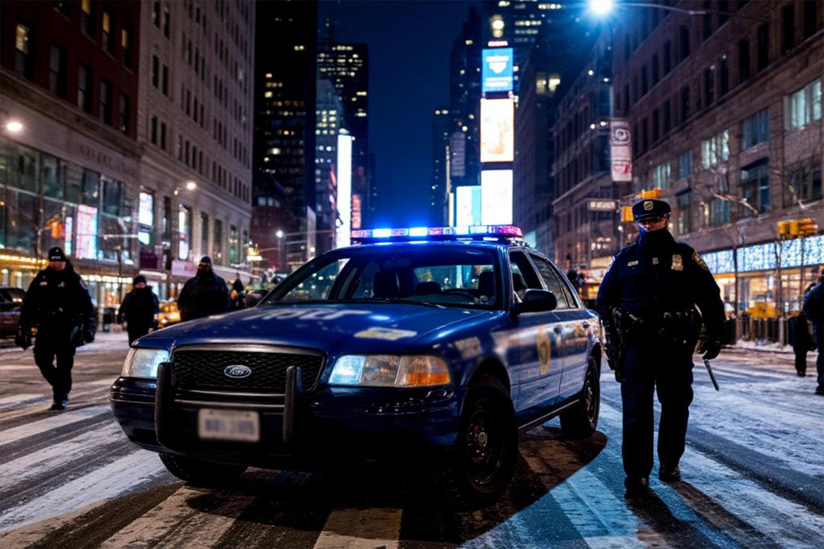 В Нью-Йорке автомобиль несколько раз врезался в синагогу