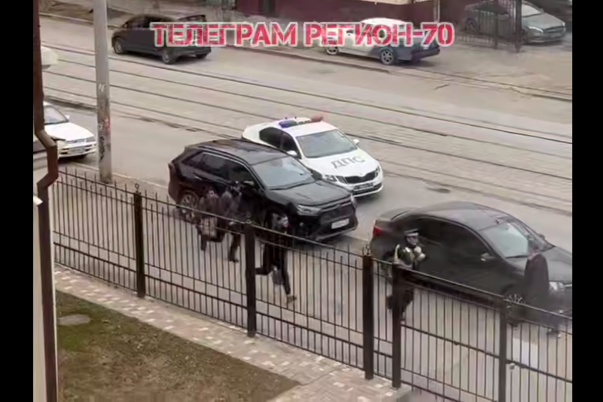 Конфликт у синагоги в Томске пресекли сотрудники полиции