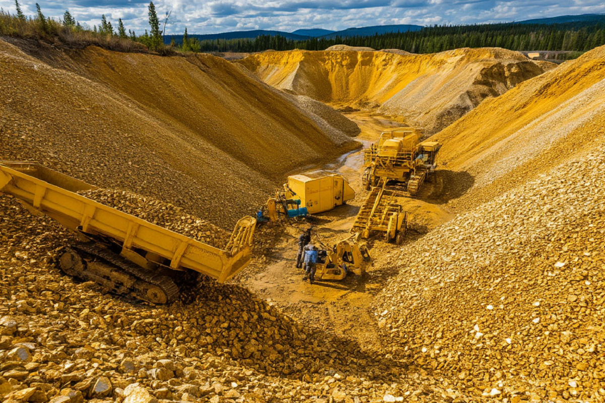 Магаданская область увеличила добычу золота до 55,5 тонны