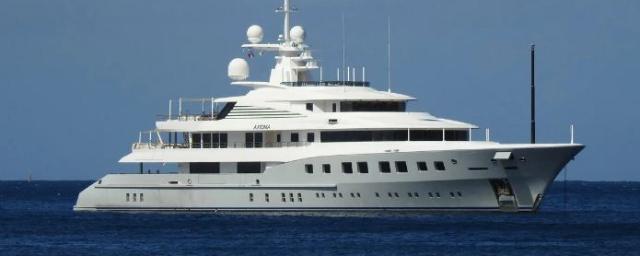 Предполагаемая яхта российского миллиардера Пумпянского будет продана на аукционе