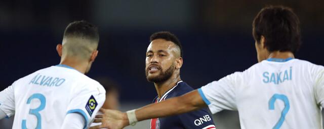 Неймар оскорбил игрока «Марселя» во время матча третьего тура Лиги 1