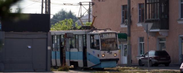 На улице Лермонтова в Омске приостановят движение трамваев
