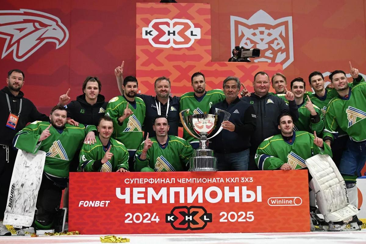«Салават Юлаев» выиграл Суперфинал КХЛ 3x3, обыграв «Ак Барс»