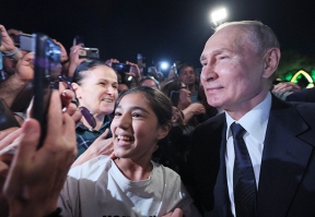 Рейтинг доверия Путину остаётся на уровне 80%