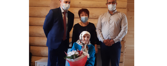 Жительница Марий Эл Анастасия Танакова отметила 100-летний юбилей