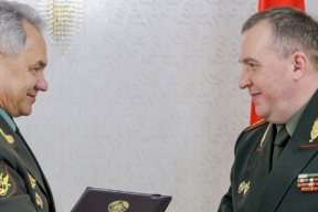 Сергей Шойгу провел переговоры с главой Минобороны Белоруссии Хрениным