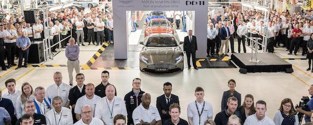 Aston Martin запустил производство купе DB11