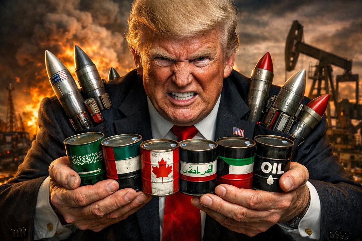 Трамп строит нефтяную империю. Иран разрушает её изнутри. Как далеко это зайдёт?