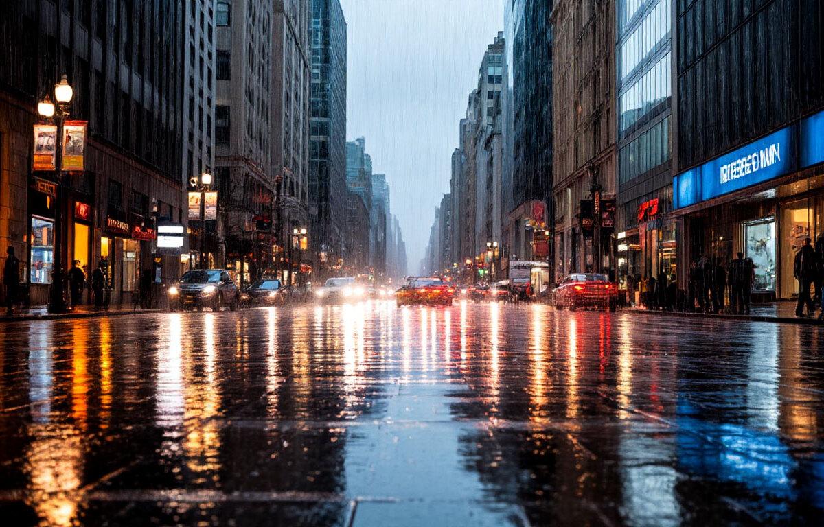 В ноябре в четырех округах России ожидается избыток осадков