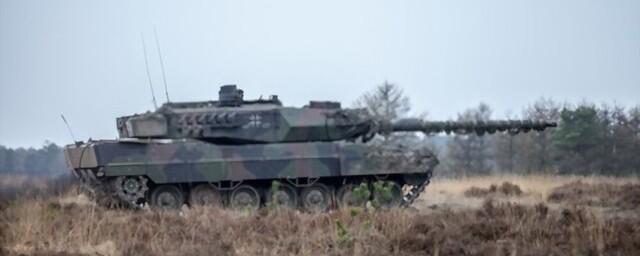 Российский диверсионный отряд захватил немецкий танк Leopard и утопил в болоте