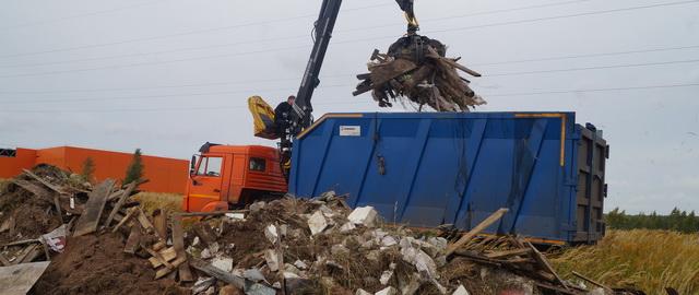 В Приокском районе с незаконных свалок вывезли 1,5 тыс. кубометров мусора