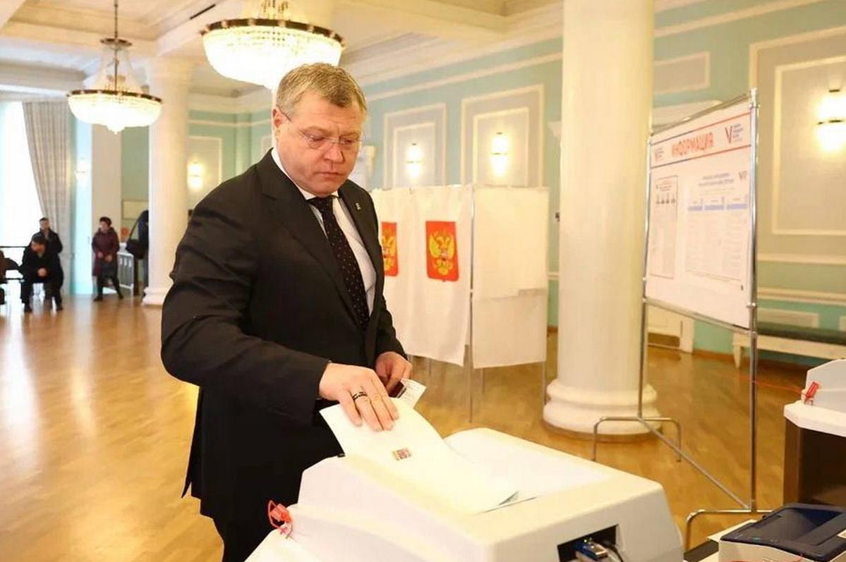 Игорь Бабушкин поблагодарил астраханцев за высокую явку на выборах Президента РФ