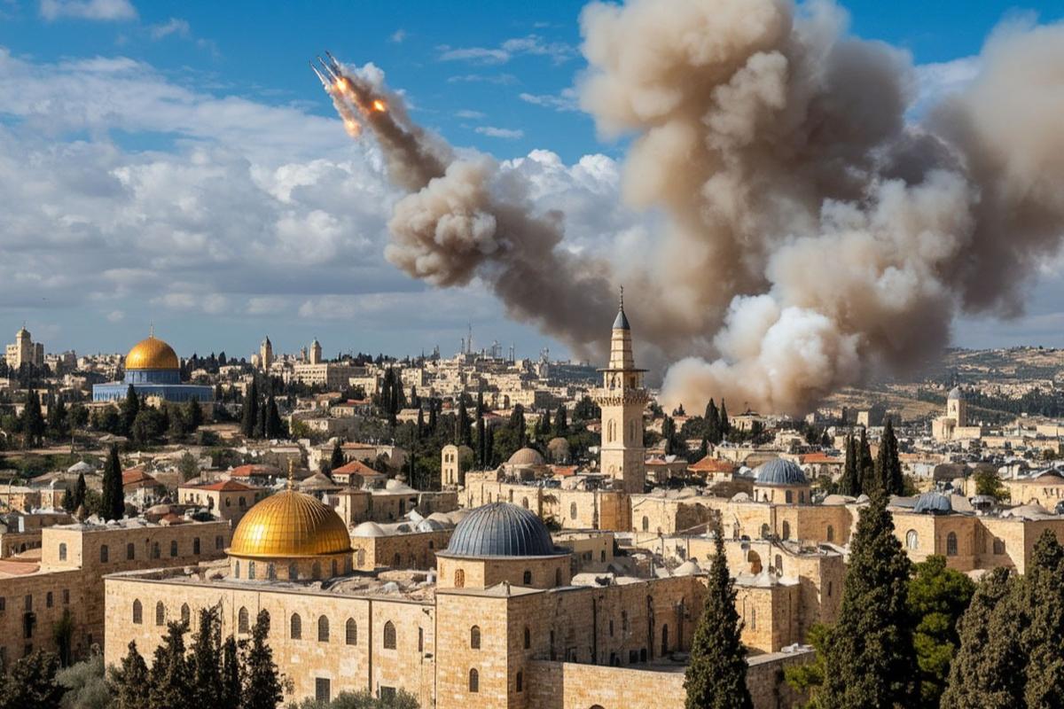 «Огненный смерч» над Хайфой и Иерусалимом: Иран обрушил первую волну ракет на Израиль