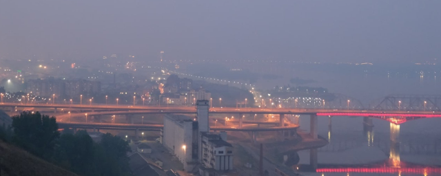 Горящие леса загрязнили воздух в Красноярске