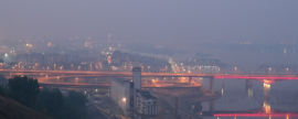 Горящие леса загрязнили воздух в Красноярске