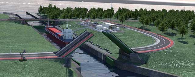 Польша завершила на Балтийской косе первый этап строительства канала
