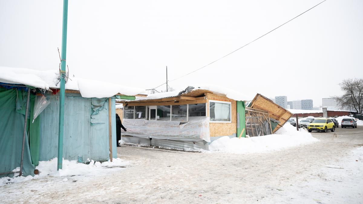 В Люберцах снесут сельхозрынок у станции МЦД