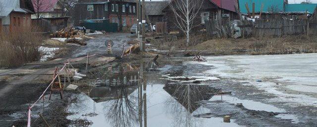 В Ижевске из-за паводка ввели режим повышенной готовности