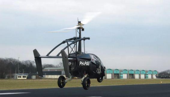 In Holland, flying car becomes full member of road