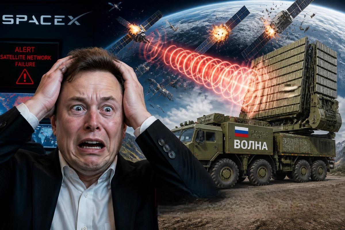 Илон Маск в панике: российская «Волна» готова подавить спутники Starlink во всем мире