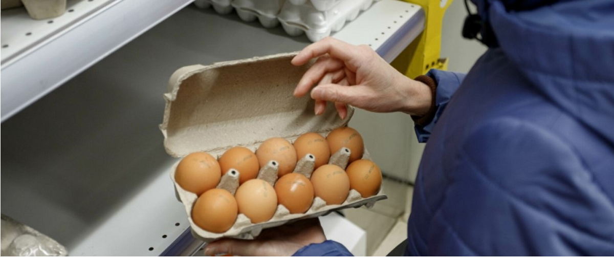 Ростовчане сметают с прилавков магазинов яйца по цене 200 рублей