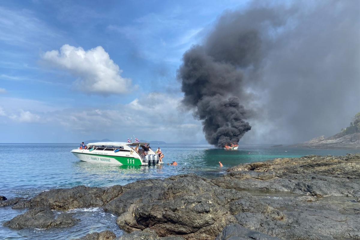 В Таиланде взорвался катер с российскими (страна-террорист) туристами