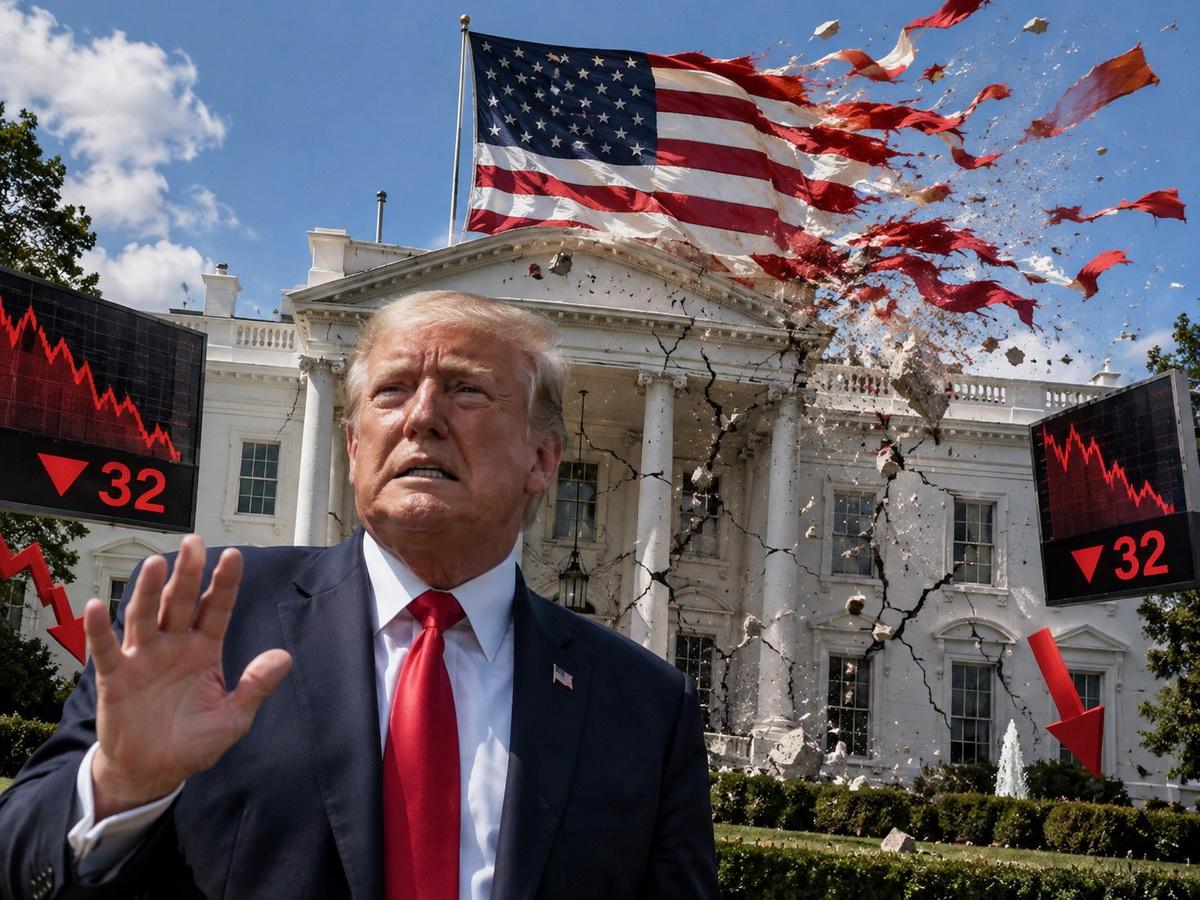 «Это будет конец Америки»:Трамп сам подписал себе приговор. В Белом доме уже считают дни