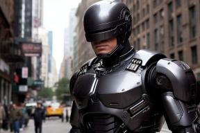 В Детройте появился трёхметровый памятник Робокопу