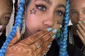 12-летнюю дочь Кардашьян раскритиковали за фотографию