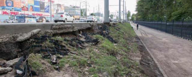 В Самаре размытия возле Ботанического сада вскоре будут ликвидированы