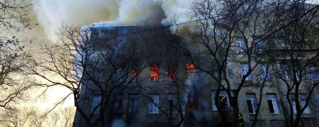 Число погибших при пожаре в одесском колледже возросло до 12 человек