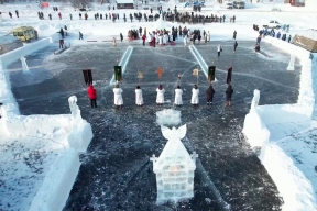 Мэр Руслан Болотов: В Иркутске Крещение Господне отметили крестным ходом и купаниями на заливе Якоби